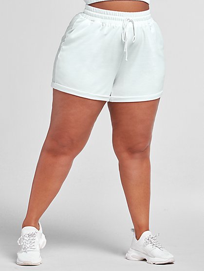 Plus Size Juliette French Terry Shorts - Fashion To Figure
