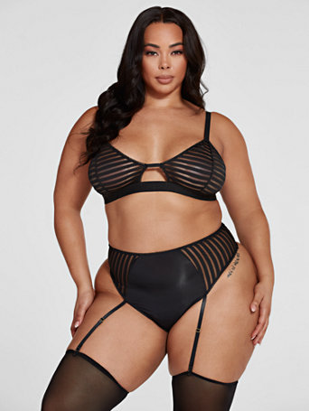 Plus size garter Clearance