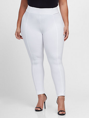 plus size ponte pant