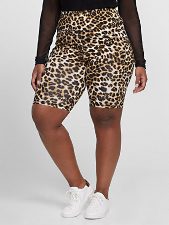 Buy Leopard Print Cycle Shorts Off 51