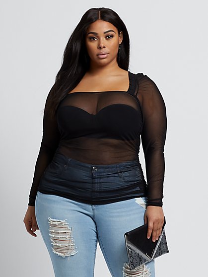 fashion to figure plus size tops