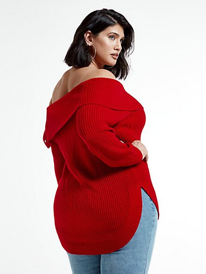 plus size fashion sweaters