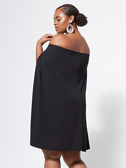 Plus Size Dresses For Women Fashion To Figure Plus Size Amina Cape Dress Fashion To Figure