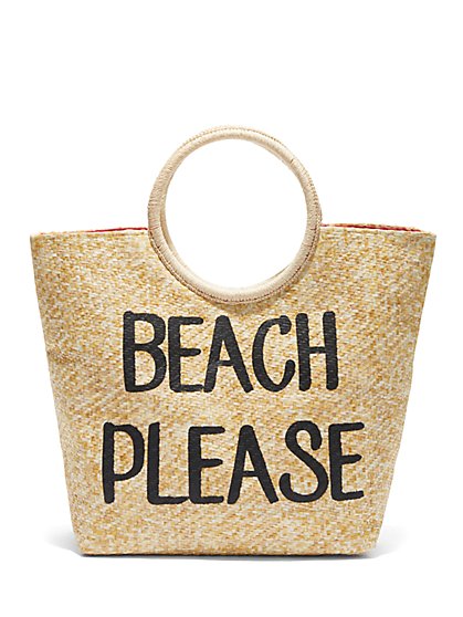 Plus Size Beach Please Tote Bag - Fashion To Figure