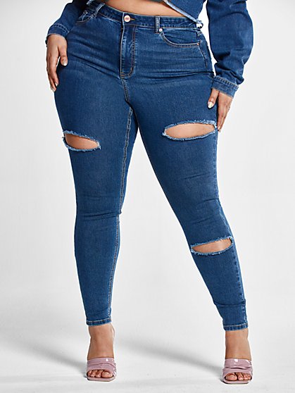 ultra low rise plus size jeans