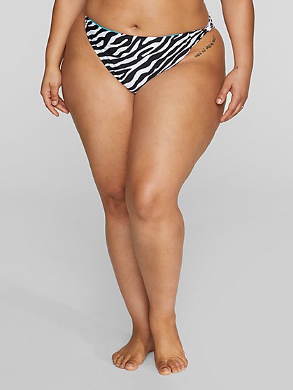 Plus Size Carmen Reversible Bikini Bottom - Fashion To Figure