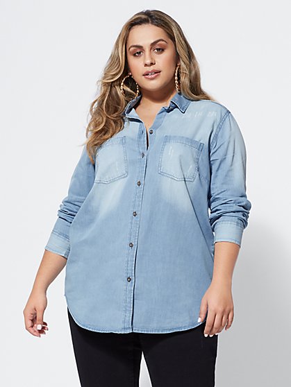 Plus Size Blouses & Shirts for Women | Fashion To Figure