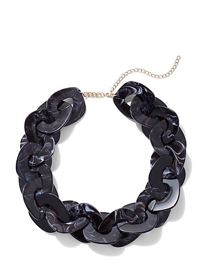 Plus Size Chunky Chain Necklace - Fashion To Figure