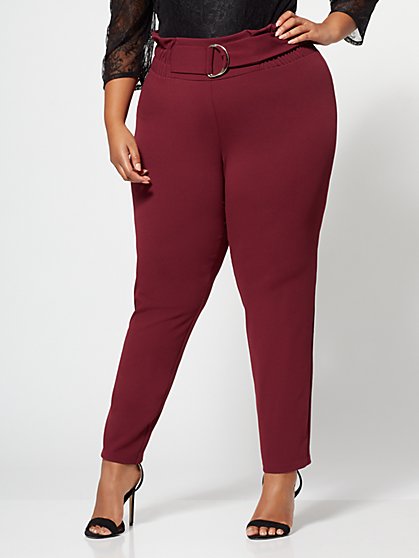 Plus Size Dani D-Ring Pants - Fashion To Figure