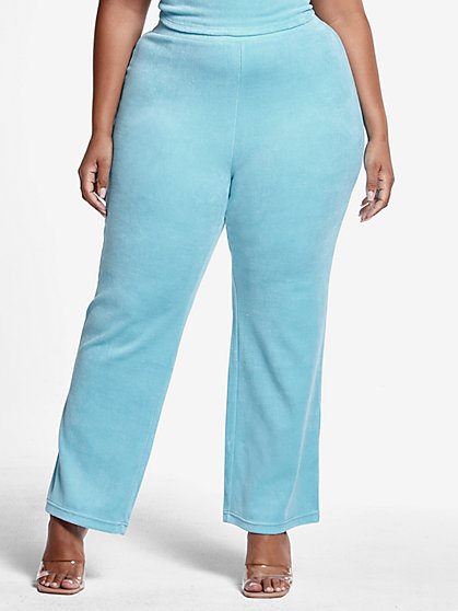 Plus Size Emmie Terry Cloth Pants - Fashion To Figure