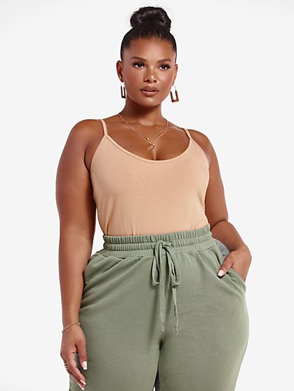 Plus Size Essentials - The Cami Top - Fashion To Figure