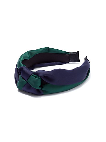 Plus Size Green Twist Headband - Fashion To Figure