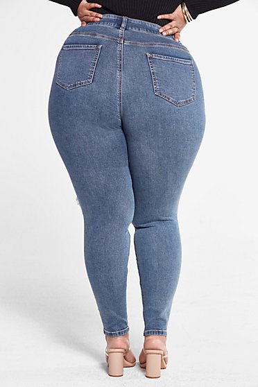 plus size curvy fit jeans