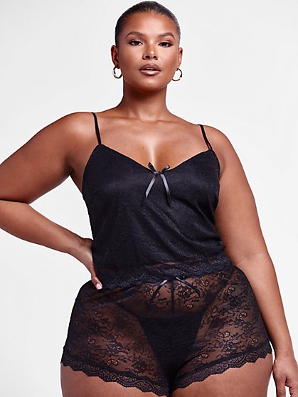 plus size lingerie outfit