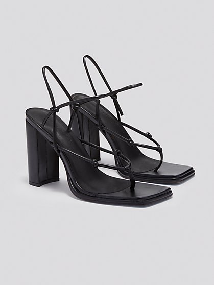 Plus Size Kibibi Strappy Block Heel Sandals (Medium Width) – Gabrielle Union x FTF - Fashion To Figure