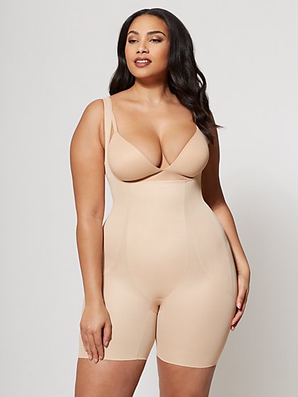 Plus Size Miraclesuit Torsette High-Waist Thigh Slimmer - Fashion To Figure