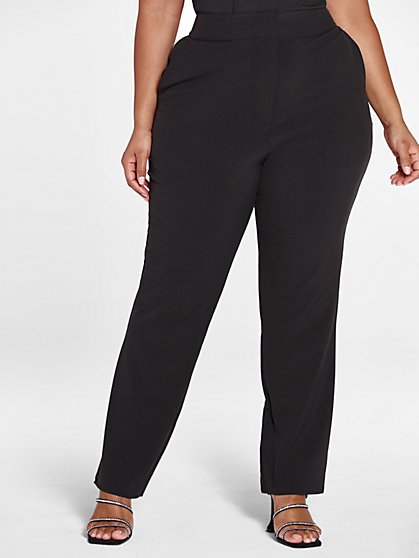 Plus Size Monica Suit Pants - Fashion To Figure