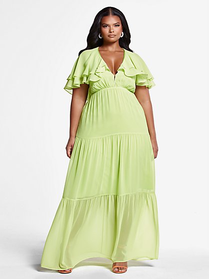 pastel plus size dresses