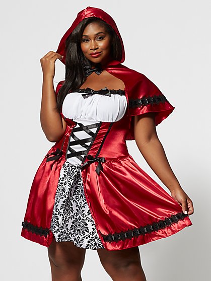 Plus Size Red Riding Hood Costume - Fashion To Figure