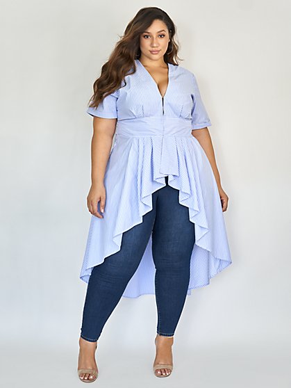 plus size fashion tops