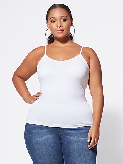 Plus Size Signature - Seamless Cami - Fashion To Figure