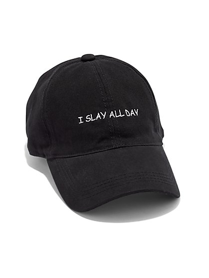 Plus Size Slay All Day Baseball Cap - Fashion To Figure