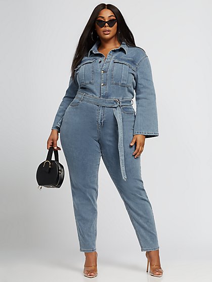 full figure jumpsuits