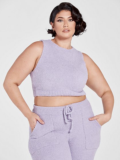 Plus Size The Cuddle Halter Top - Fashion To Figure
