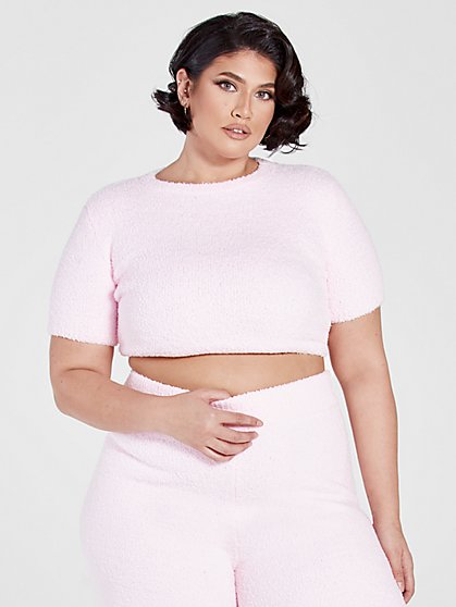 Plus Size The Cuddle Short Sleeve Tee - Fashion To Figure