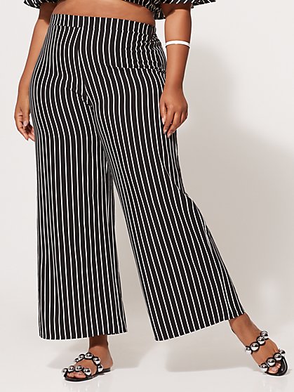 Plus Size Tina Wide-Leg Pants - Fashion To Figure