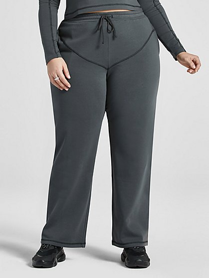 Plus Size Tracey French Terry Jogger Pants - Fashion To Figure