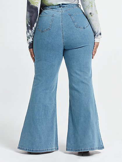 plus size flare jeans tall