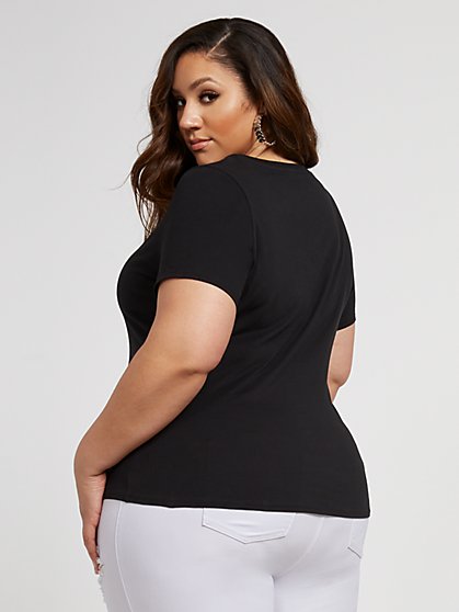 Psunrise Fashion Women Beading Short Sleeve O-Neck Pearl Embellished Tee Tie Knitted T-Shirt Tops