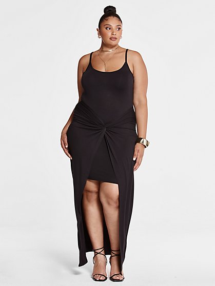 Fashion to figure black dress Clearance